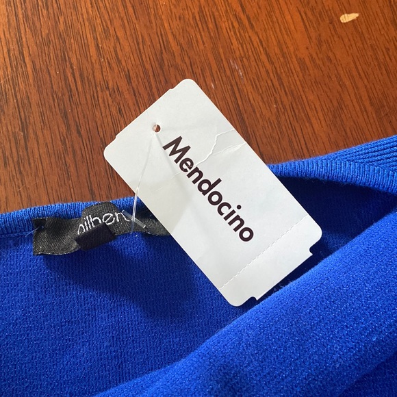 blue slim fit dress - Picture 2 of 2